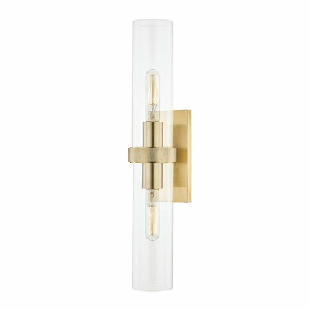 HUDSON VALLEY 2 Light Wall sconce 5302-AGB